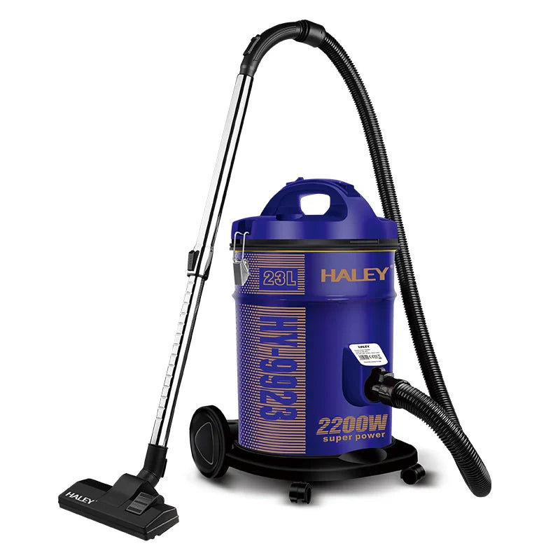 Aspirator cu Sac HALEY® HY-9923, 2200W, Capacitate Rezervor 23L, Funcționare Uscat, Mov